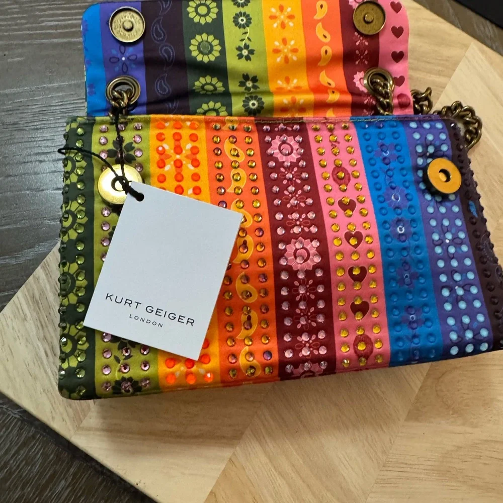 Kurt Geiger London Mini Kensington Crossbody With Dust Bag - Picture 10 of 13